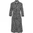 GOLDNER Blusenkleid Sommerkleid Schwarz 44