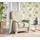 sit&more Sessel Boccaccio Kunstleder 90 x 104 x 96 cm Beige mit Kopfteilverstellung