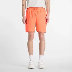 NEW BALANCE Herren Shorts Mens Running Short, URGENT RED (MS41232URR), M