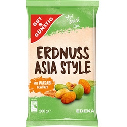 GUT&GÜNSTIG Erdnuss-Asia-Mix Erdnüsse 200,0 g