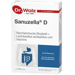 SANUZELLA D Zellulose Kapseln 60 St