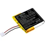 Techtek Akku Kompatibel mit [Sennheiser] GSP 350, GSP 500, GSP 670 Ersetzt AHB552826TPC-2