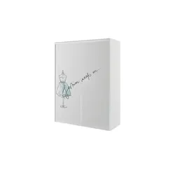 Schiebetürenschrank  Fashion Mint ¦ weiß ¦ Maße (cm): B: 160 H: 210