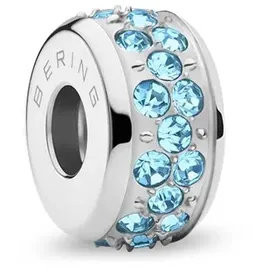 BERING Glow-3 Edelstahl Kristallglas Blau