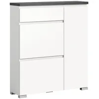 Xonox home Xonox Schuhschrank, Grau, Holzwerkstoff, 60x109x27 cm,