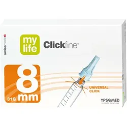 MYLIFE Clickfine Pen-Nadeln 8 mm 100 St Kanüle