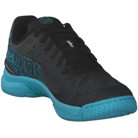 Kempa Herren Attack Two 2.0 Handballschuh, Schwarz/Aqua, 42 EU