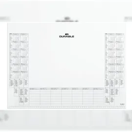 Durable Kalenderblock 729202 für Schreibunterlage 7291 25Bl. ws