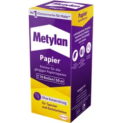 Tapetenkleister Papier - transparent