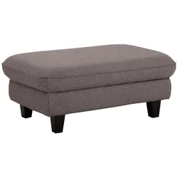 Hocker HOME AFFAIRE "Pilot", braun, B:101cm H:46cm T:65cm, 100% Polyester, Feinstruktur: 75000 Scheuertouren, Struktur 35000 Scheuertouren, Microfaser 40000 Scheuertouren, Hocker