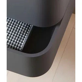 Duravit Happy D.2 Plus Waschtischunterbau wandhängend graphit Supermatt