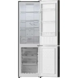 Cecotec Bolero CoolMarket Combi 250 Grey Glass D Kühl-Gefrierkombination (250 l, 1800 mm hoch, Grey Glass)