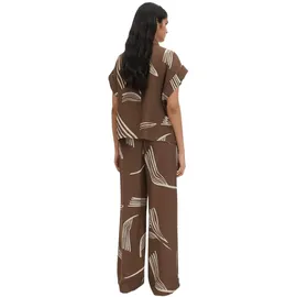 someday. Cevil Leaf Wide Leg Hose Braun 36