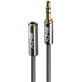 Lindy Audiokabel Cromo Line 3,5mm Klinken-Stecker / 3,5mm Klinken-Buchse 1,0m (35327)
