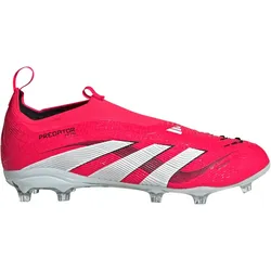 adidas Predator Elite Laceless FG Fußballschuhe Kinder ID3747 - lucid red/cloud white/core black 28