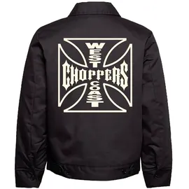 West Coast Choppers Og Lined Jacke - Black - 4XL