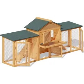 Cadoca® Hasenstall 204 x 45 x 84 cm