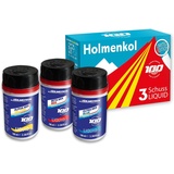 Holmenkol Flüssigwachs 3 Schuss Liquid Yellow, RED, Blue 3 x 100 ml