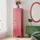 [en.casa] Einzelspind Kurikka 137 x 38 x 38 cm Wassermelonenrot