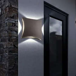 Design LED Wand Leuchte Beleuchtung Außen Lampe Effekt Akzent Strahler IP54