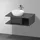 Duravit D-Neo 80x55cm, gra m, 1 F, 1 Pl, wandhängend
