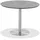 Niehoff Bistro Klapptisch Ø 125 x 75 cm Zement-Design/Weiß