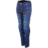 Gms Viper, Damen Motorradjeans, blau, Größe 26,