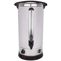 Beeketal 'BGWK30' Gastro Glühweinkocher 30 Liter Volumen mit Füllstandskala, Anit-Tropf Zapfhahn und stufenlos regelbarem Thermostat (30-110 °C), Profi Edelstahl Wasserkocher mit 2500 Watt Leistung