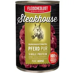 Fleischeslust Steakhouse 800g 12 x 800g Pferd