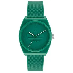 adidas Project Two Armband-Uhr mit Wasserdichtigkeit 5 ATM sportliche Quarzuhr Uhr AOST22032 Grün - One-Size