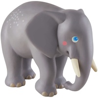 HABA 304755 - Little Friends – Elefant, Tierfigur aus strapazierfähigem Kunststoff für lange Spielfreude, ab 3 Jahren