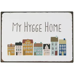 IB Laursen Metallschild My Hygge Home, 20 x 14 cm