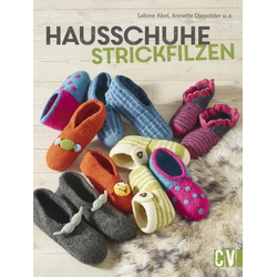 Hausschuhe strickfilzen als Buch von Sabine Abel/ Annette Diepolder
