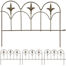 Relaxdays 10048257 Gartenzaun