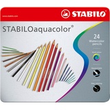 Stabilo aquacolor Mehrfarbig 24
