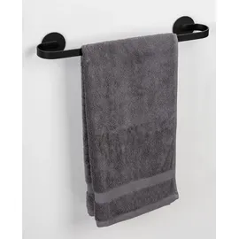 Wenko Uno Bivio Handtuchstange Schwarz 40 cm
