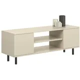 raumhirsch furniture Lowboard 40x48x135 cm Schwarz Holz