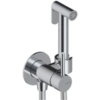 SANYCCES LOOP Spraybrause Bidetbrause-Set mit Mischfunktion, chrom