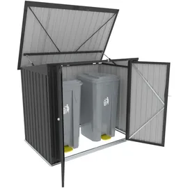 Tepro Universalbox Store Midi 157,5 x 105 x 134 cm 1-tlg. schwarz