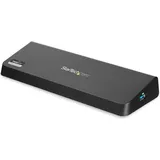 Startech USB 3.0 (USB-B, 4 Ports), Dockingstation + USB Hub, Schwarz