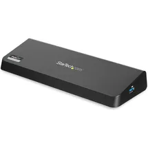 Startech USB 3.0 (USB-B, 4 Ports), Dockingstation + USB Hub, Schwarz