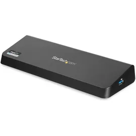 Startech USB 3.0 (USB-B, 4 Ports), Dockingstation + USB Hub, Schwarz