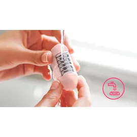 Philips Satinelle Essential BRE255/00 weiß/rosa