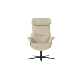 Musterring Relaxsessel MR276 Leder 74 x 108 x 80 cm Creme