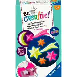 Kreativset RAVENSBURGER "BeCreative Mini, Leuchtsterne", bunt, Kreativsets, Kinder, Made in Europe