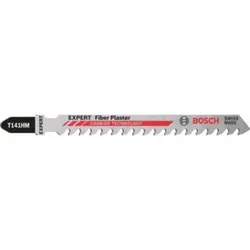 Bosch EXPERT Fiber Plaster T 141 HM Stichsägeblatt 3 Stück für Stichsägen