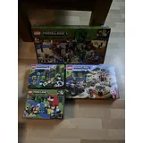 Lego Minecraft 21155, 21160 , 21153 und 21158 Neu/New MISB