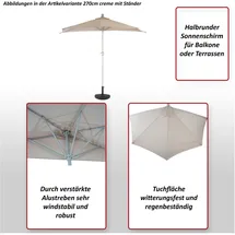 MCW Lorca 300 cm Creme