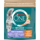 PURINA ONE Coat & Hairball mit Huhn 750g