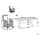 Beliani Gartenset 7-tlg. Beige/Grau